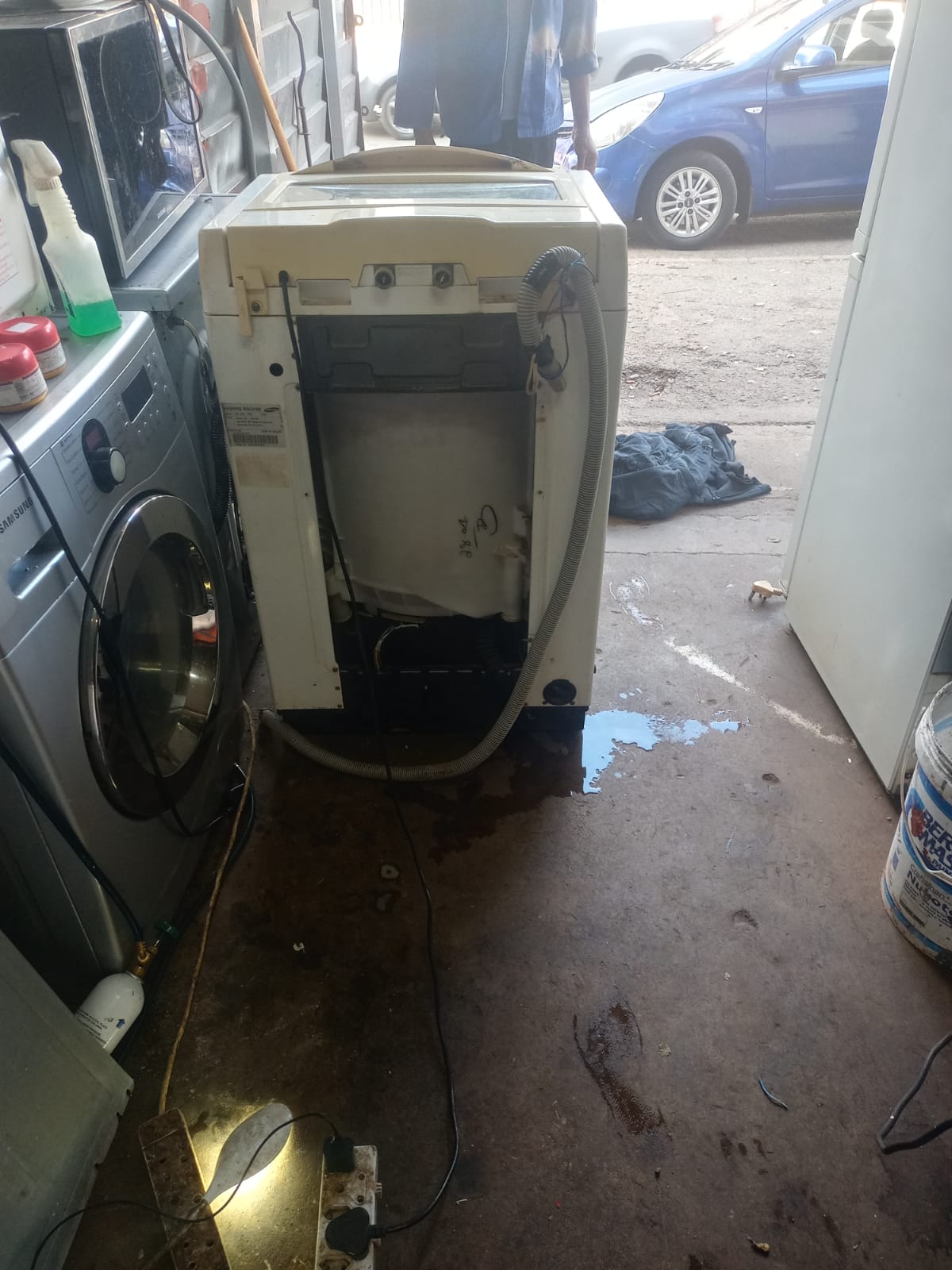 Appliance repair work
